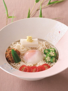 オクラのスタミナそうめん-レシピのメイン写真
