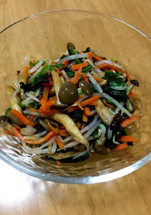 大人の給食☆しめじあえ（和風ゆで野菜）-レシピのメイン写真