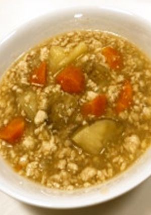 新じゃがの鶏そぼろ煮-レシピのメイン写真