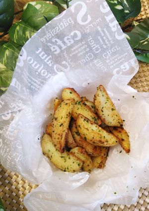 ♡新じゃがで皮ごとバターのり塩味♡-レシピのメイン写真
