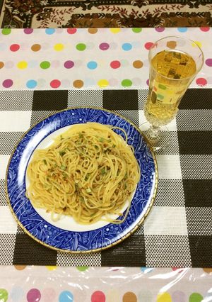 パスタに林檎ジュース★帳消しダイエット❤-レシピのメイン写真