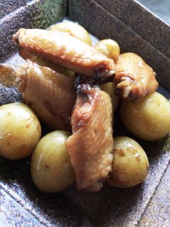 手羽と新じゃが煮物☆-レシピのメイン写真