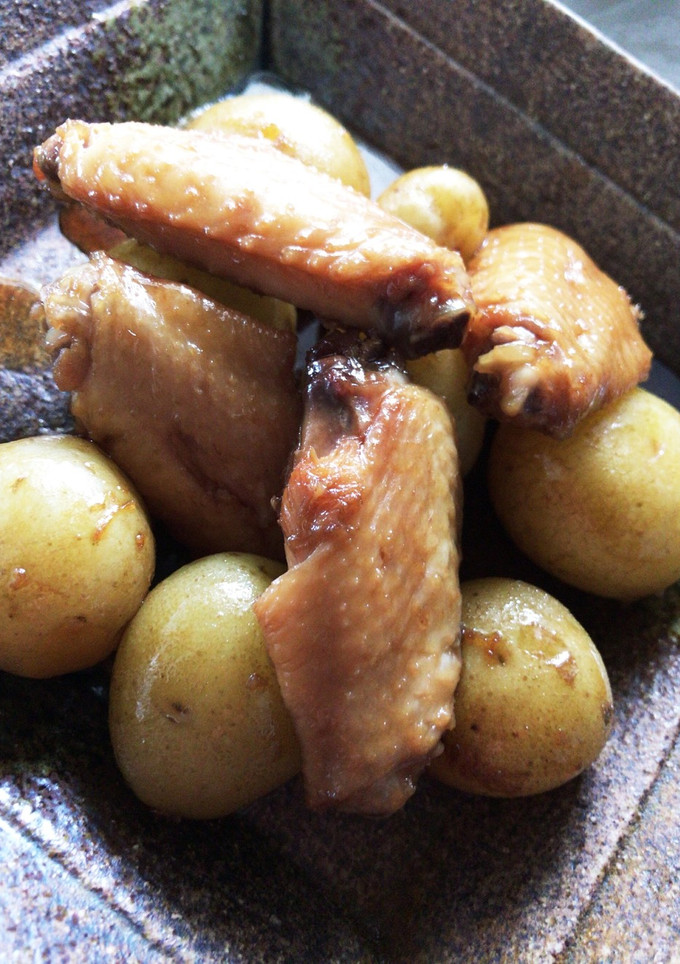 手羽と新じゃが煮物☆-レシピのメイン写真