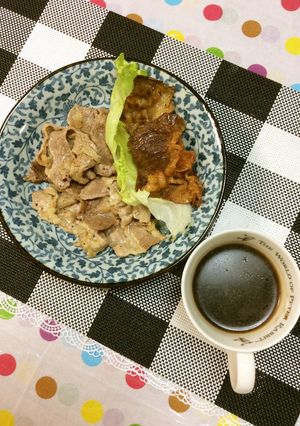 焼き肉の後にブラックコーヒーで帳消し-レシピのメイン写真
