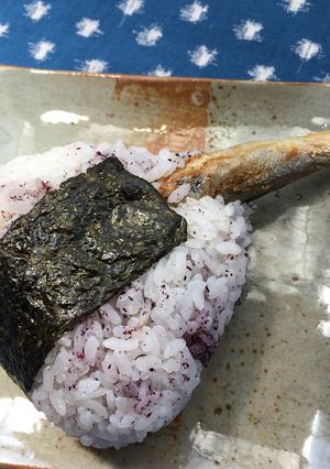 ごちそうおにぎり～ししゃも付き-レシピのメイン写真