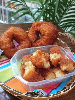 ホットケーキミックスドーナツ-レシピのメイン写真