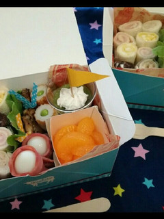 ☆くるくるサンドイッチお弁当☆-レシピのメイン写真