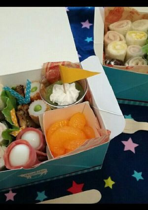 ☆くるくるサンドイッチお弁当☆-レシピのメイン写真