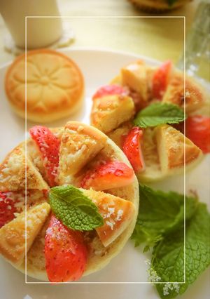 桃山・いちごのおやつマフィン-レシピのメイン写真