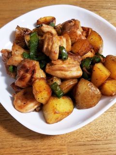 *鶏肉とじゃがいものコチュジャン炒め*-レシピのメイン写真