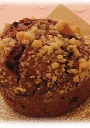 チョコとくるみのクランブルマフィン-レシピのメイン写真