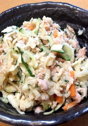 大葉が香る＊切干大根とツナの酢味噌和え-レシピのメイン写真