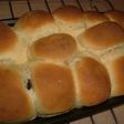グラタン皿で♪3つの粉のふわふわあんパン