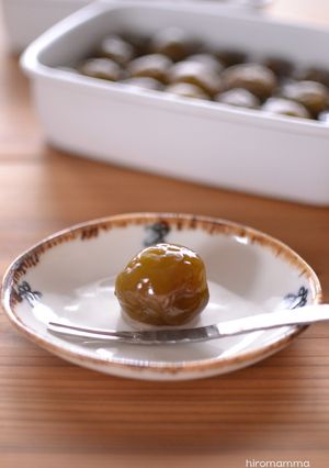 青梅の甘露煮-レシピのメイン写真