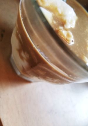 無糖脂肪０ヨーグルト麦芽コーヒー豆乳かけ-レシピのメイン写真
