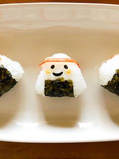 運動会に!ミニミニはちまきおにぎり-レシピのメイン写真