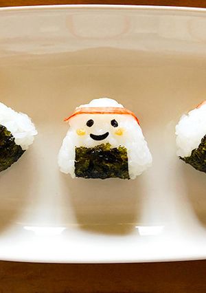 運動会に！ミニミニはちまきおにぎり-レシピのメイン写真