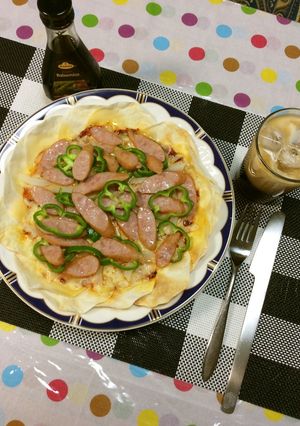 ピザにバルサミコ酢かタバスコで帳消し-レシピのメイン写真