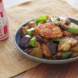 ごま香る♪夏野菜と鶏肉の中華炒め