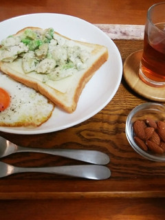 モーニング☆アボカドささみトースト-レシピのメイン写真