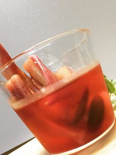 茎ミョウガと豆のピクルス簡単ヘルシー-レシピのメイン写真