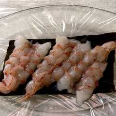 รูปของ 赤エビの昆布締め