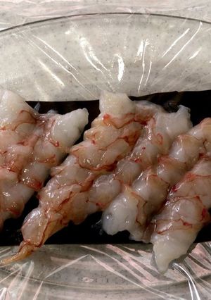 赤エビの昆布締め-レシピのメイン写真