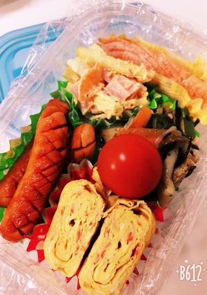 ウインナーお弁当-レシピのメイン写真