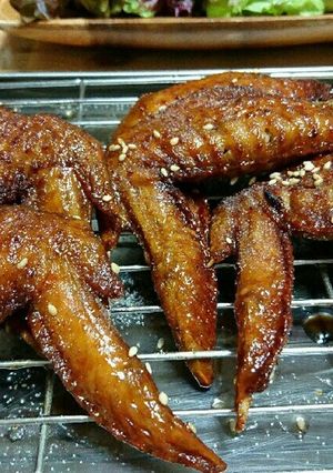 夏のおつまみ！甘辛タレの手羽揚げ-レシピのメイン写真