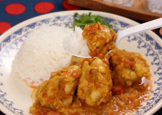 フライパン オファー チキン カレー