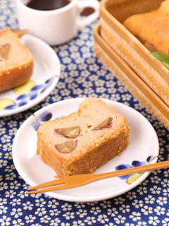 栗の渋皮煮in濃厚♡マロンチーズケーキ-レシピのメイン写真