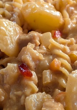 叉焼・茹で卵・マカロニ・ポテトの集合サラダ-レシピのメイン写真