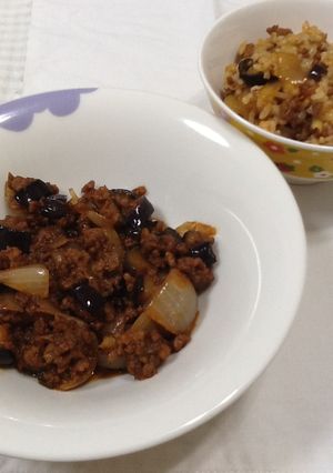 ナスだってひき肉詰めない！！幼児食にも☆-レシピのメイン写真
