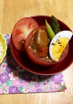 可愛い♡トマトのカレー-レシピのメイン写真