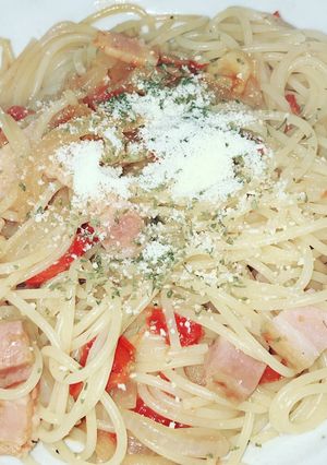 簡単で適当なトマトペペロンチーノ-レシピのメイン写真