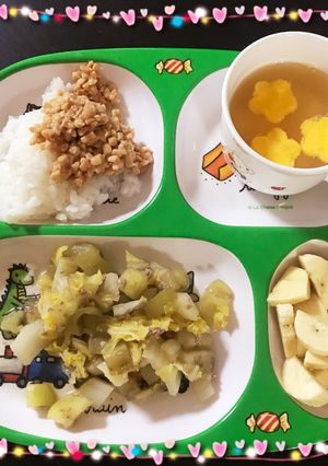 後期☆ナスの煮付け離乳食-レシピのメイン写真
