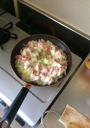 簡単♩春キャベツと鶏胸肉の柔らか蒸し-レシピのメイン写真