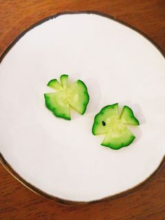 簡単!ちょうちょとお魚の飾り切り♪-レシピのメイン写真