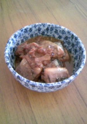 １０分で作る　さんまの梅煮-レシピのメイン写真