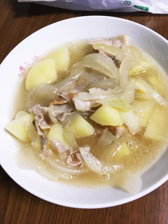 じゃがいもと玉ねぎと豚バラのカンタン煮-レシピのメイン写真