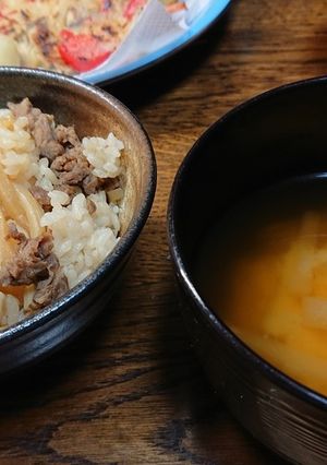 ビーフ筍ご飯-レシピのメイン写真