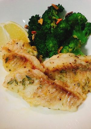 （豪州版）白身魚キビレ料理１-レシピのメイン写真