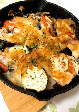 茄子とトマトのチーズ焼き-レシピのメイン写真