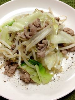 【基本】最初に作りたい 野菜炒め-レシピのメイン写真