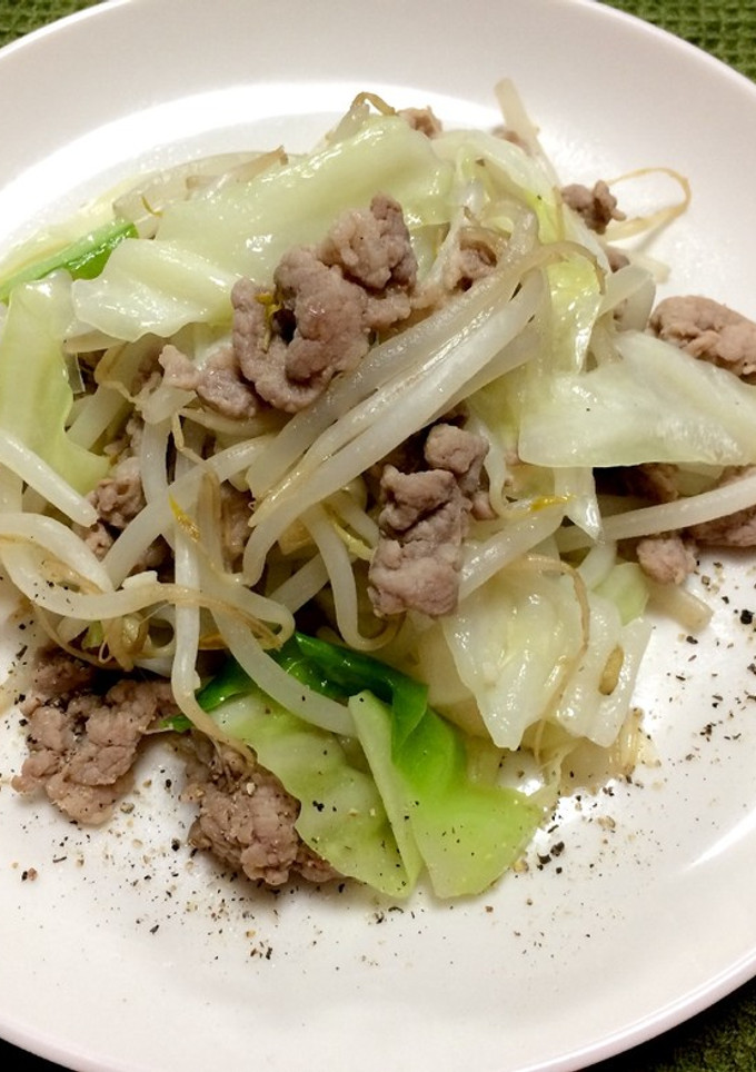 【基本】最初に作りたい　野菜炒め-レシピのメイン写真