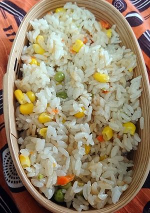 簡単！ミックスベジタブル炊き込みご飯☆-レシピのメイン写真