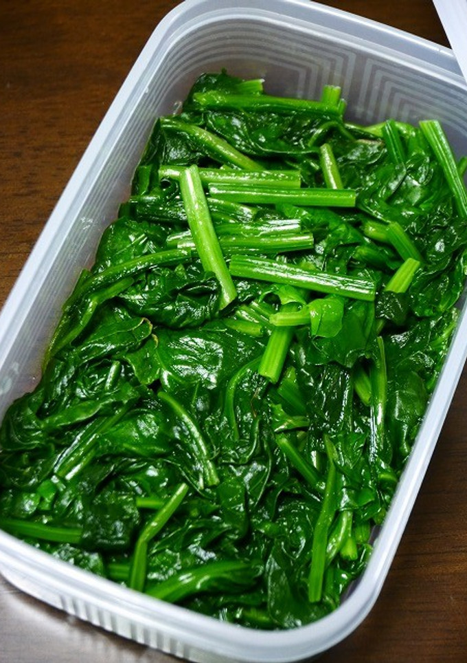 レンジで簡単！作り置き☆ほうれん草-レシピのメイン写真