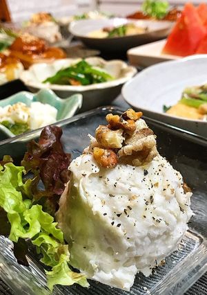 里芋とクリームチーズのサラダ-レシピのメイン写真