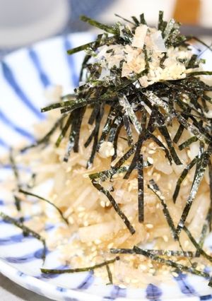 大根だけ♪風味たっぷり和風サラダ-レシピのメイン写真