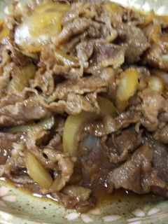 簡単絶品・牛肉と玉葱の甘辛生姜焼き-レシピのメイン写真